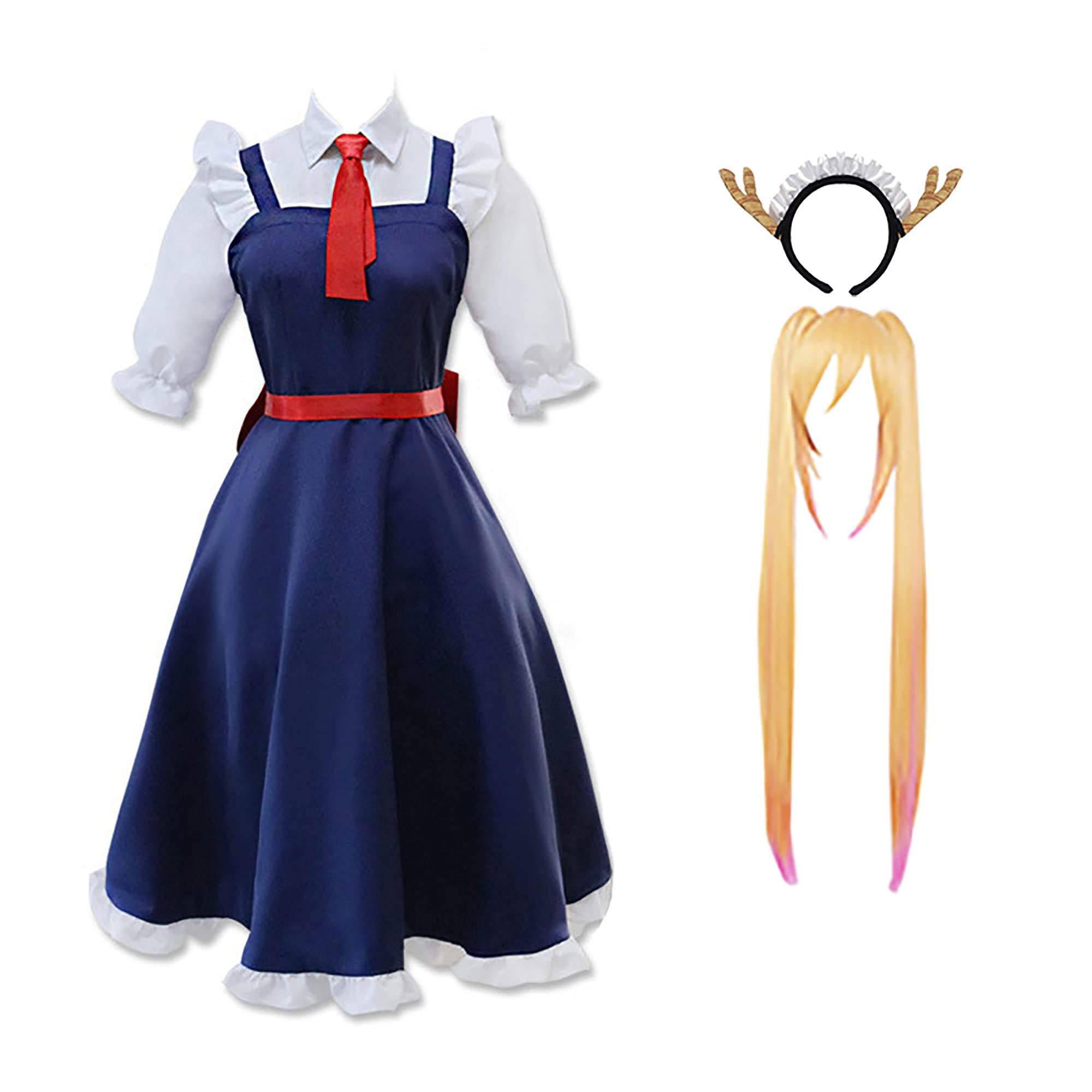 Buy sujinxiu Miss Kobayashi's Dragon Maid Tohru Cosplay Costume Tohru