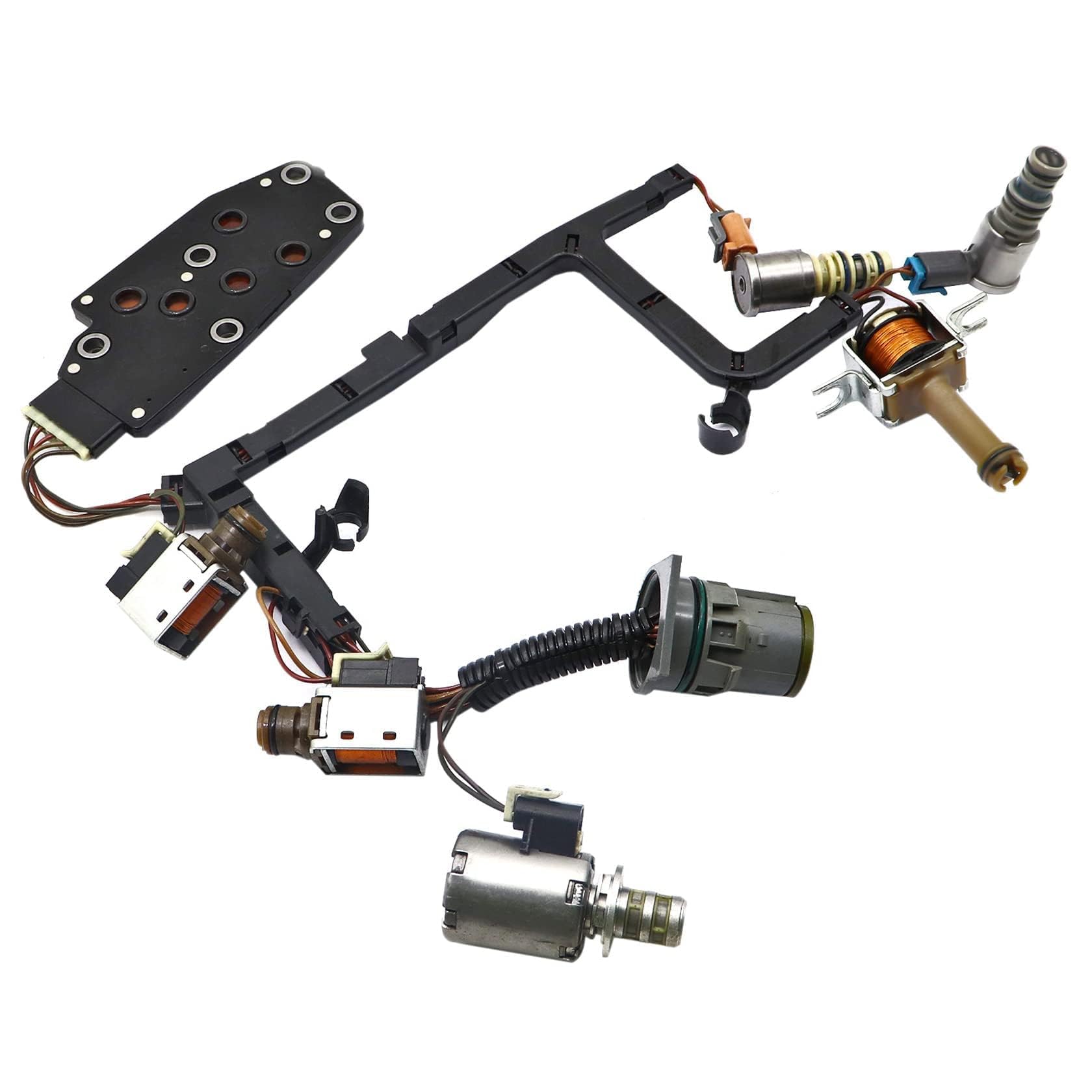 Photo 1 of FZJDSD 4L60E 4L65E Transmission Master Solenoid Kit Compatible with Chevy Cadillac GMC EPC Shift TCC 3-2 PWM 1993-2006