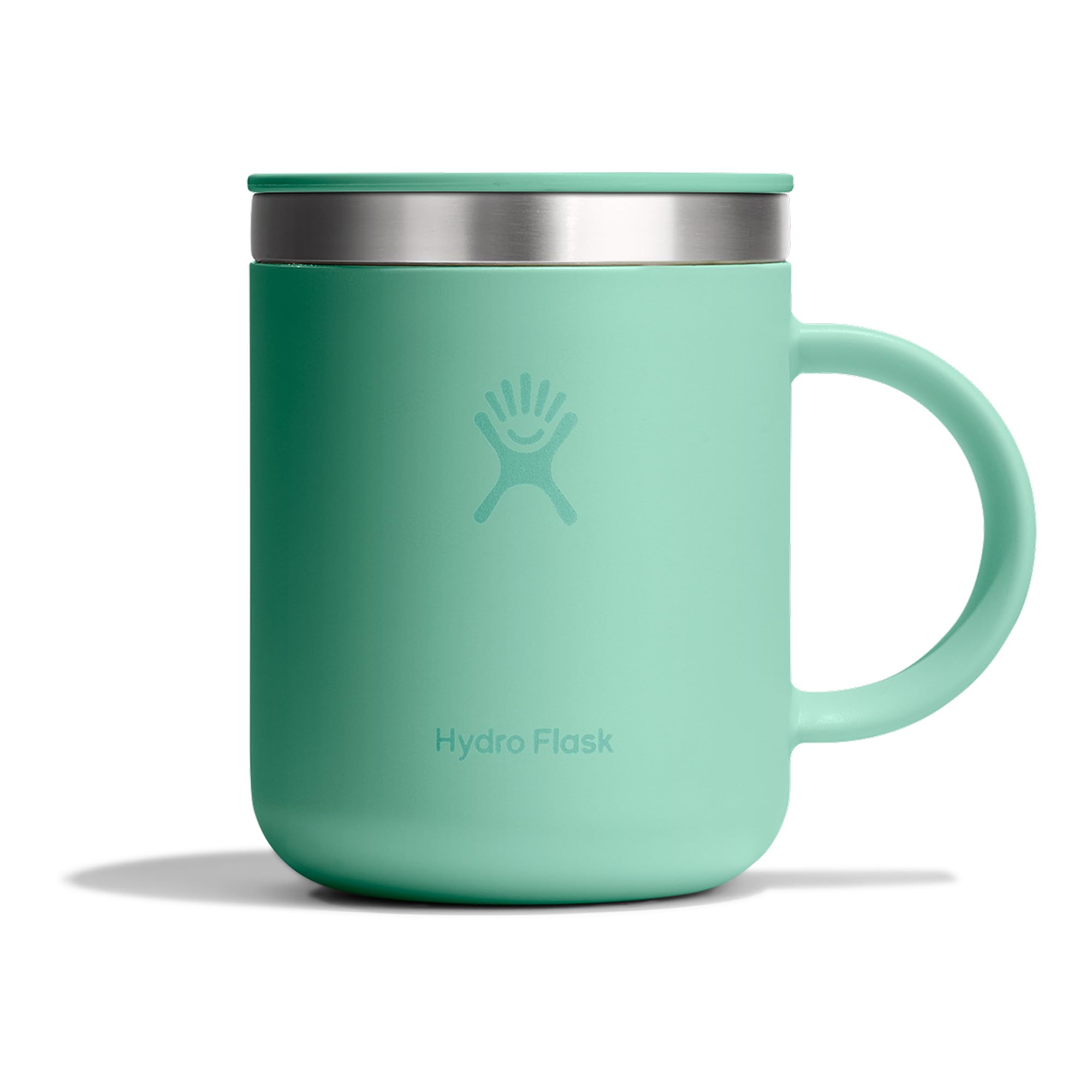 Hydro Flask โ Mug Coffee 355 ml (12 oz) โ Insulated Stainless Steel with Closeable Splash-Resistant Lid โ Keeps Drinks Cold 24 Hrs & Hot 12 Hrs โ Mermaid Green