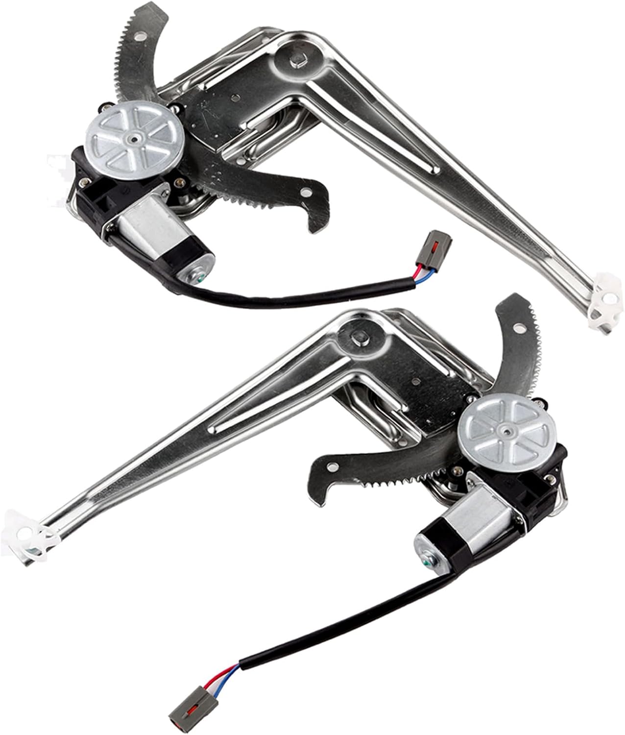 SCITOO Front Left and Front Right Power Window Regulator with Motor Fit for 1993-2011 for Ford for Ranger,1994-1997 2001-2010 for Mazda B2300,1998-2001 for Mazda B2500,741-831