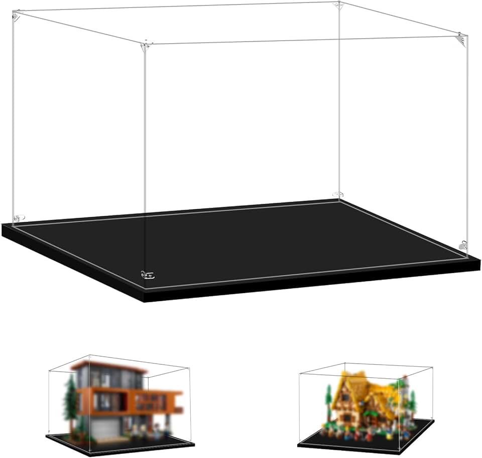 Vitrine Para Lego 21354 Crepúsculo, A Casa Dos Cullen, 43242 Branca De Neve E Sete Anões Ou 76295 Helicarrier Vingadores, 45 X 30 25 Cm