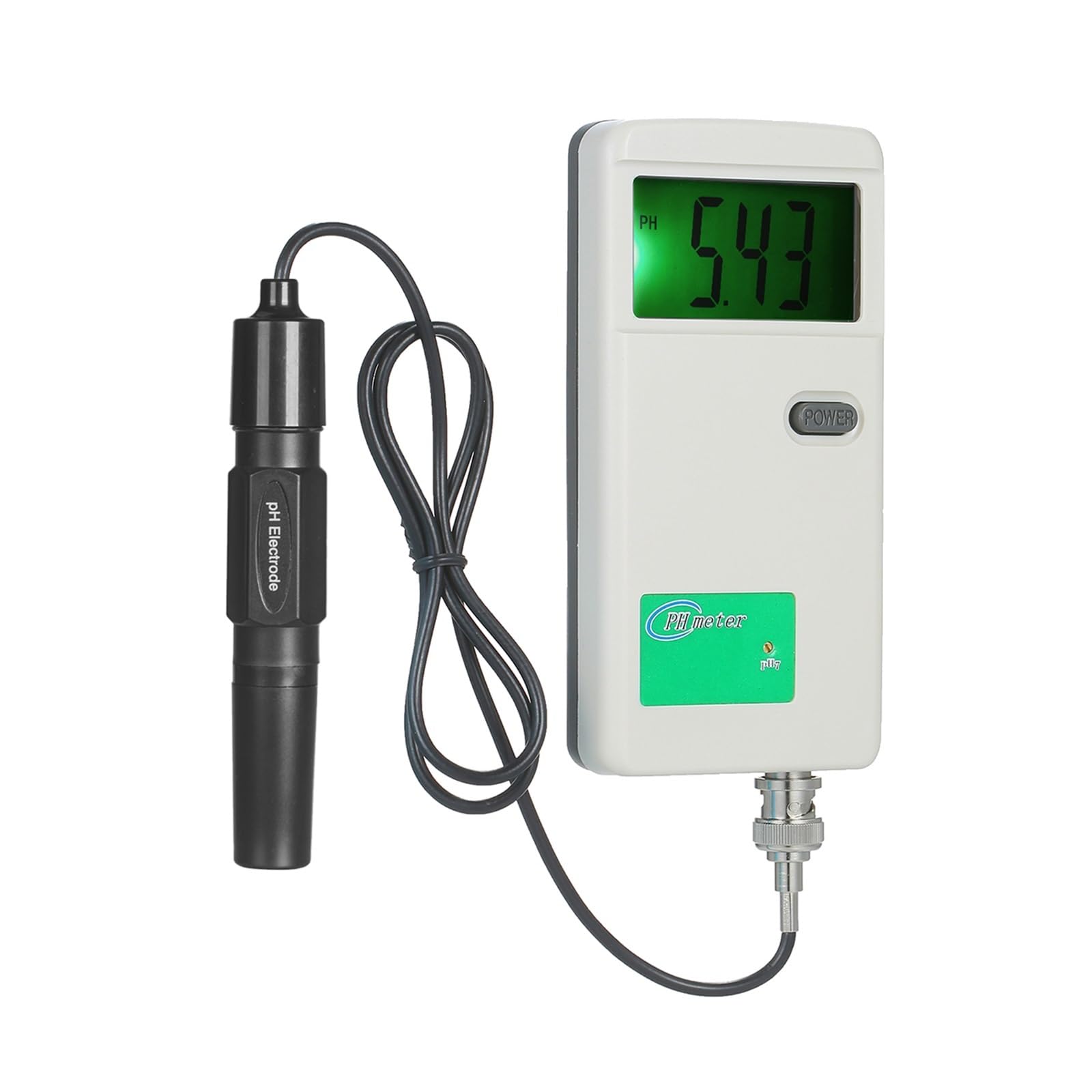 Testeur De Ph De l'eau, Testeur de PH de Haute précision avec Affichage rétroéclairé, testeur de qualité de l'eau for Laboratoire, Eau Potable, Aquarium hydroponique Testeurs d'eau