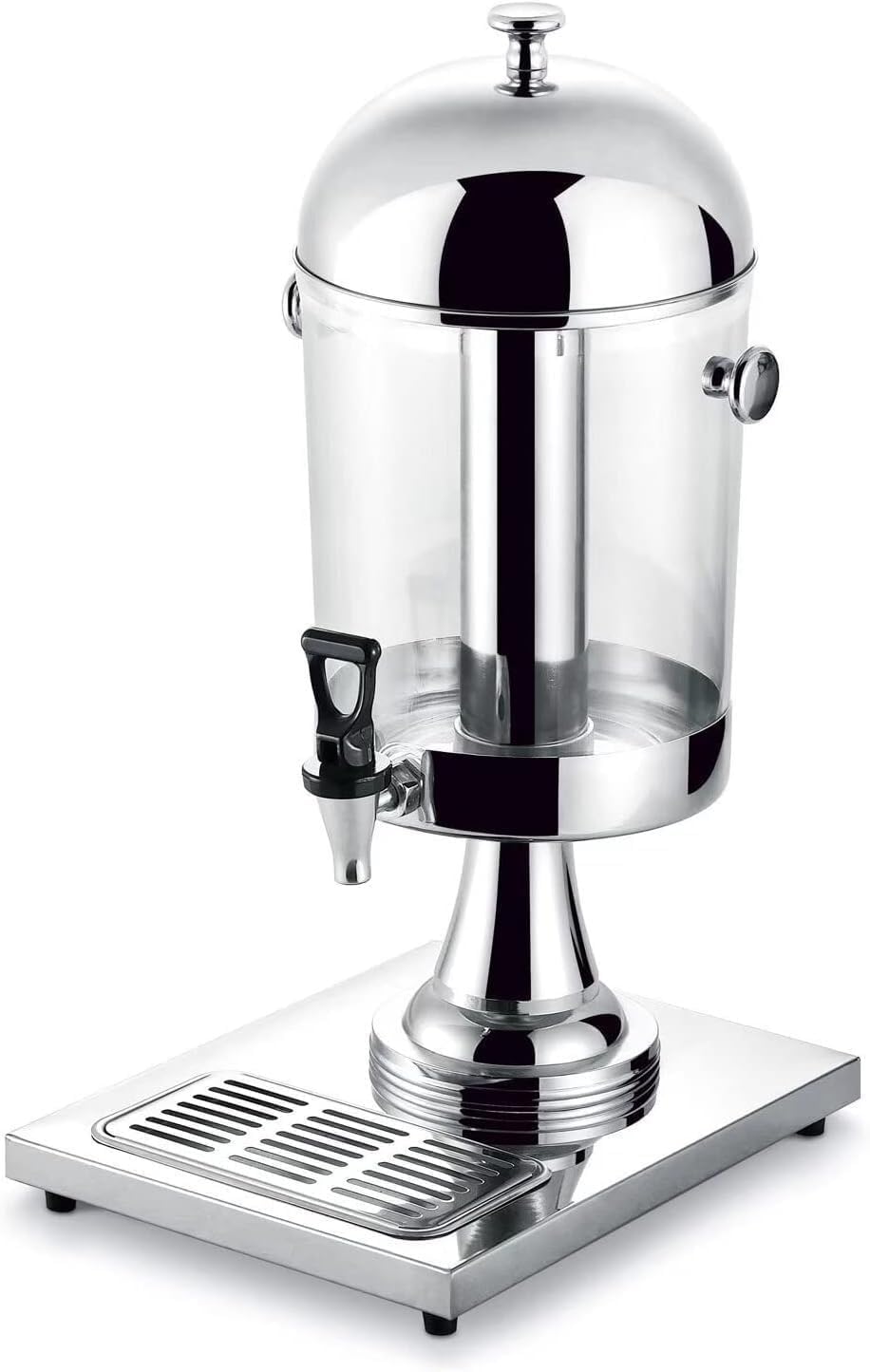 asdchZen Drink Dispensers For Parties, Stainless Steel Water Jar Drink Dispenser, 8L/16L/24L Beverage Dispenser, For Parties Events Catering Restaurant Home,One Color-SingleHead