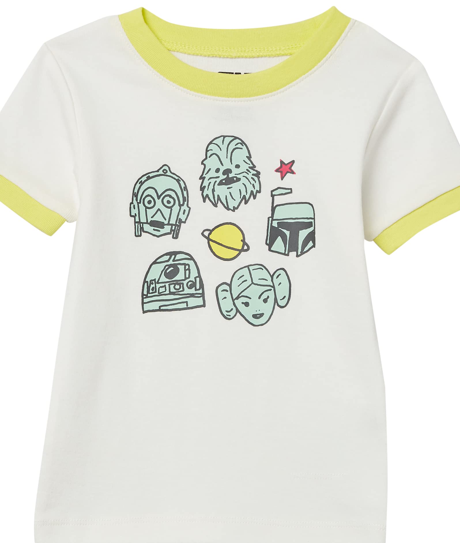 Amazon Essentials Disney | Marvel | Star Wars | Princess Pigiami in Cotone Aderenti Bambine e Ragazze, Pacco da 3