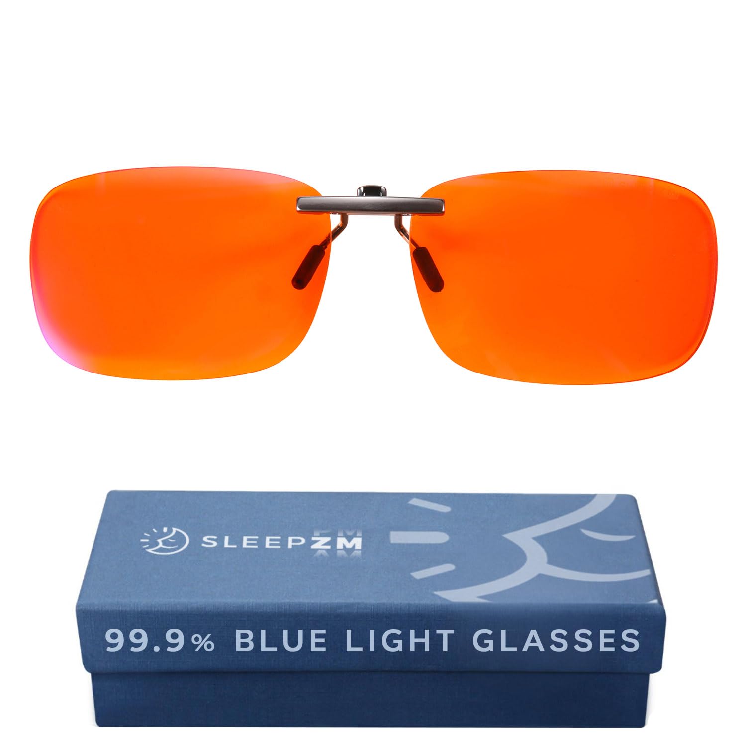 100% Blue Light Blocking Glasses - Women + Men - Better Sleep - Anti Eye Strain Protection - Computer Screens Gaming