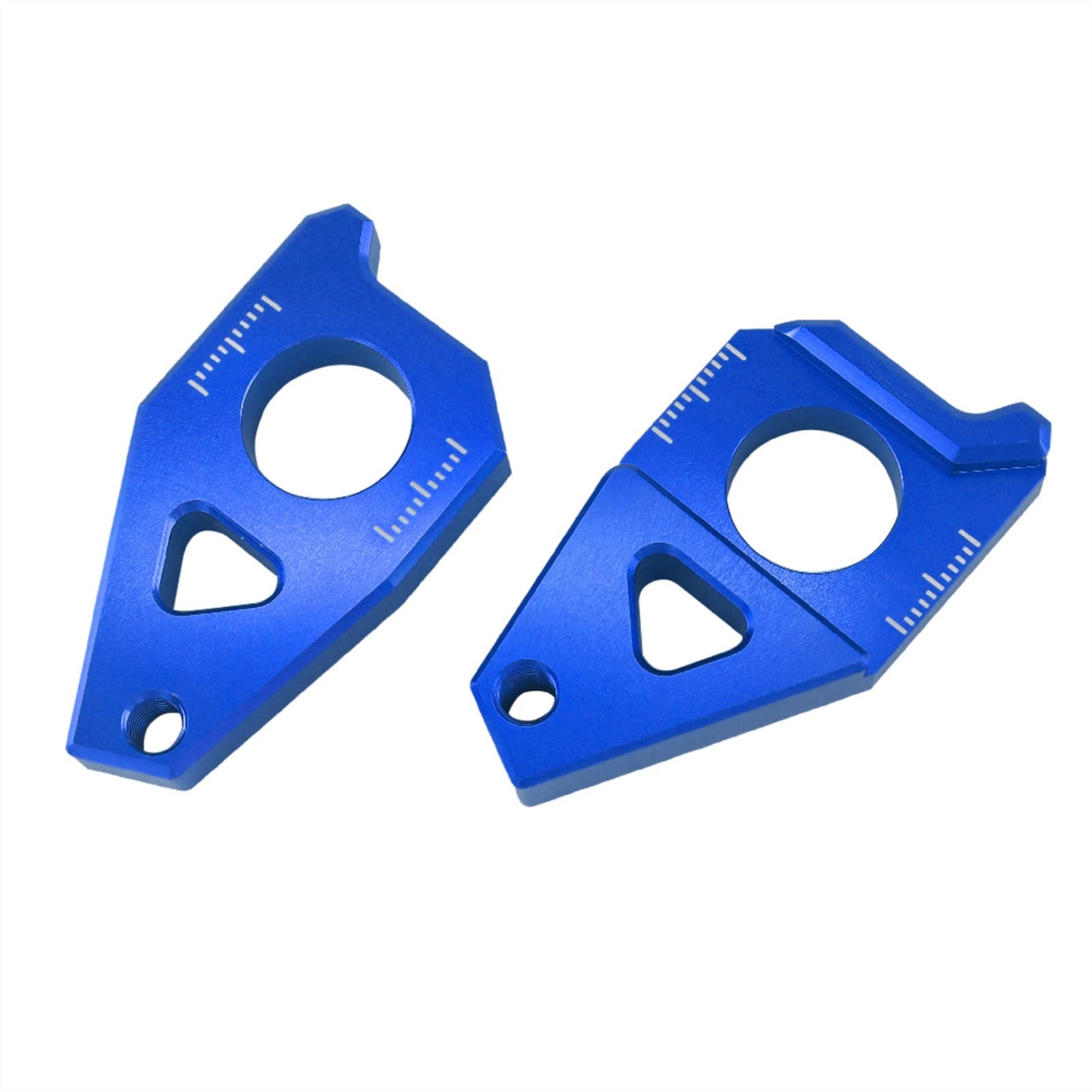 Regulador de cadena de aluminio CNC anodizado azul para basculante de Yamaha YZF R1