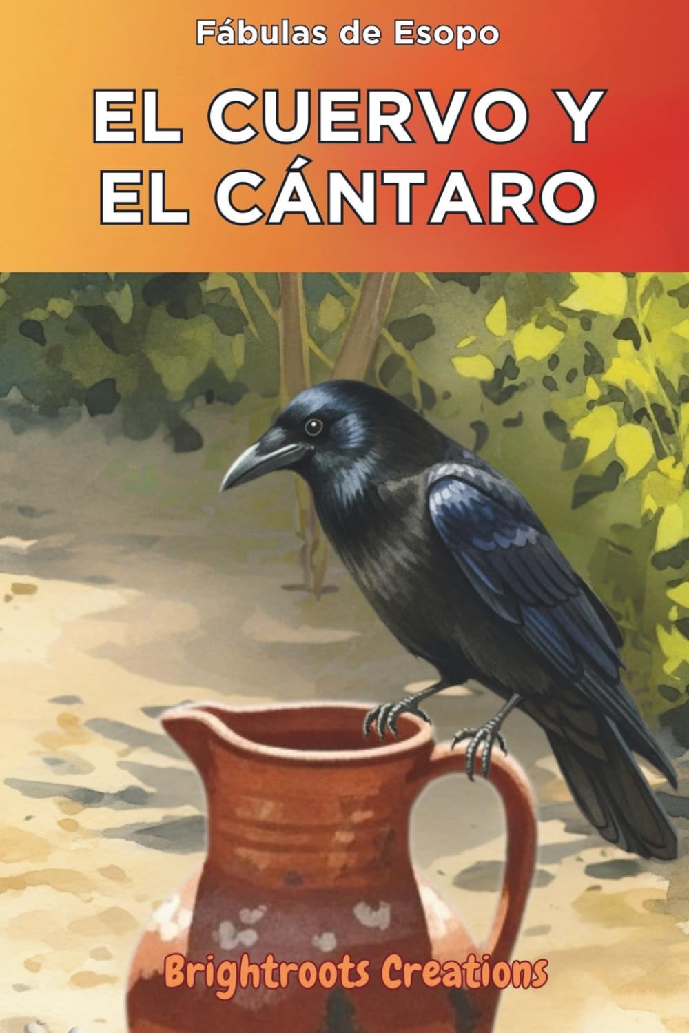 El cuervo y el cántaro (Serie Pequeñas Fábulas)