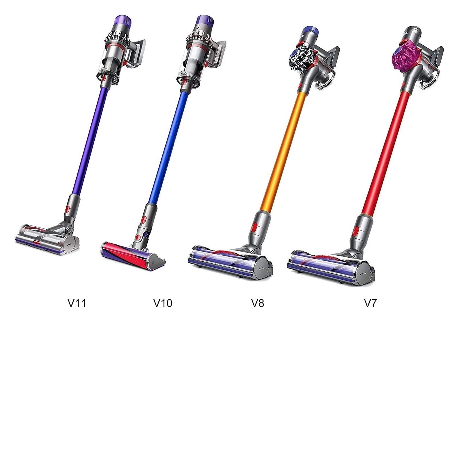 Kompatybilny z Dyson V7 V8 V10 V11 V15 akumulatorowe części do odkurzaczy Quick Release wymiana różdżki przedłużającej (Color : 1pcs-1)