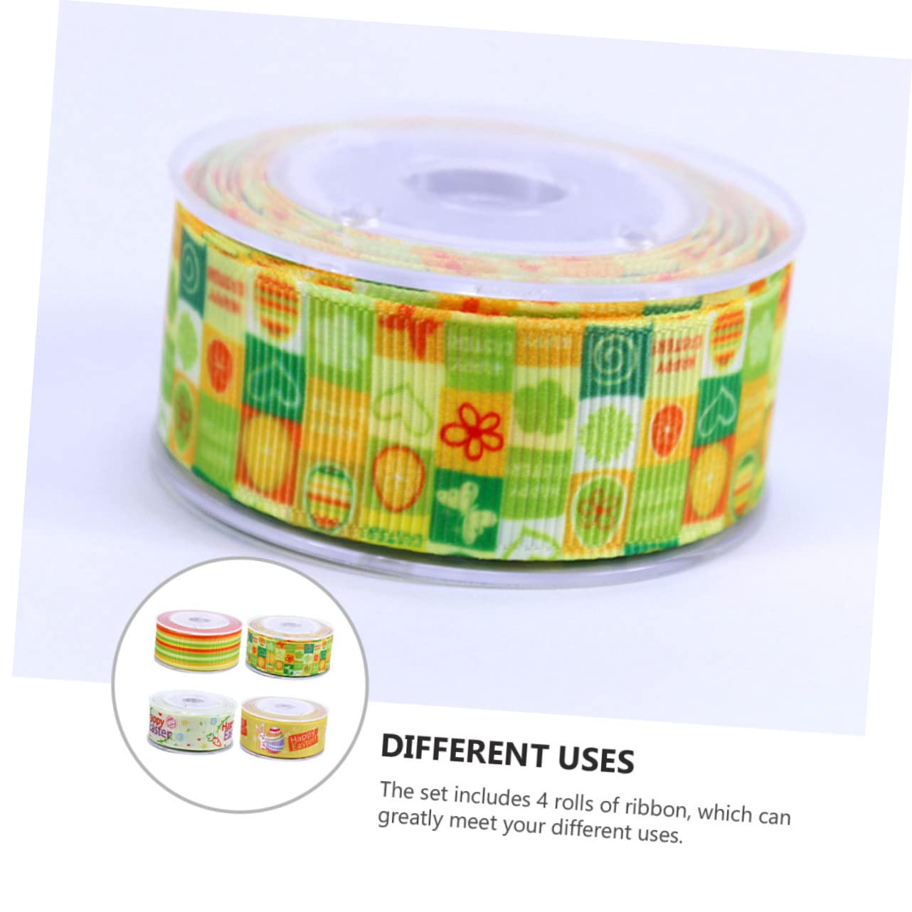 SHINEOFI 12rollen Osterribbon Bunte Satinbänder Für Bastelprojekte Haarschmuck Geschenkverpackungen Und Dekorationen Stilvolle Designs