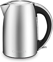 Vista 11 de Cuisinart PerfecTemp Tetera eléctrica de 1.7 litros, Tetera eléctrica inalámbrica para té, 1500W para calentamiento rápido, 6 temperaturas