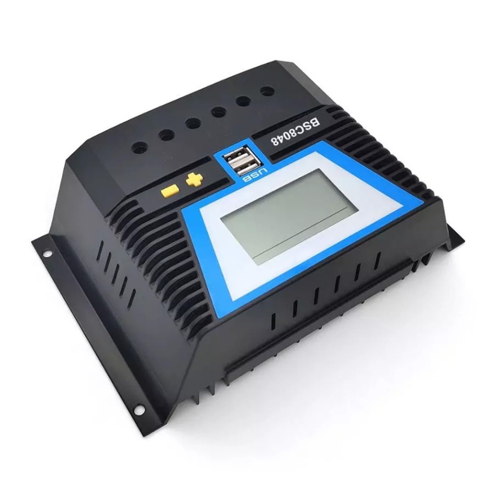 Regolatore Solare 20A 30A 60A 80A 12V/24V O 12V 24V 36V 48V Batteria Al Litio Di Luce Controllo Doppio Orario E USB(BSC2024(20A))