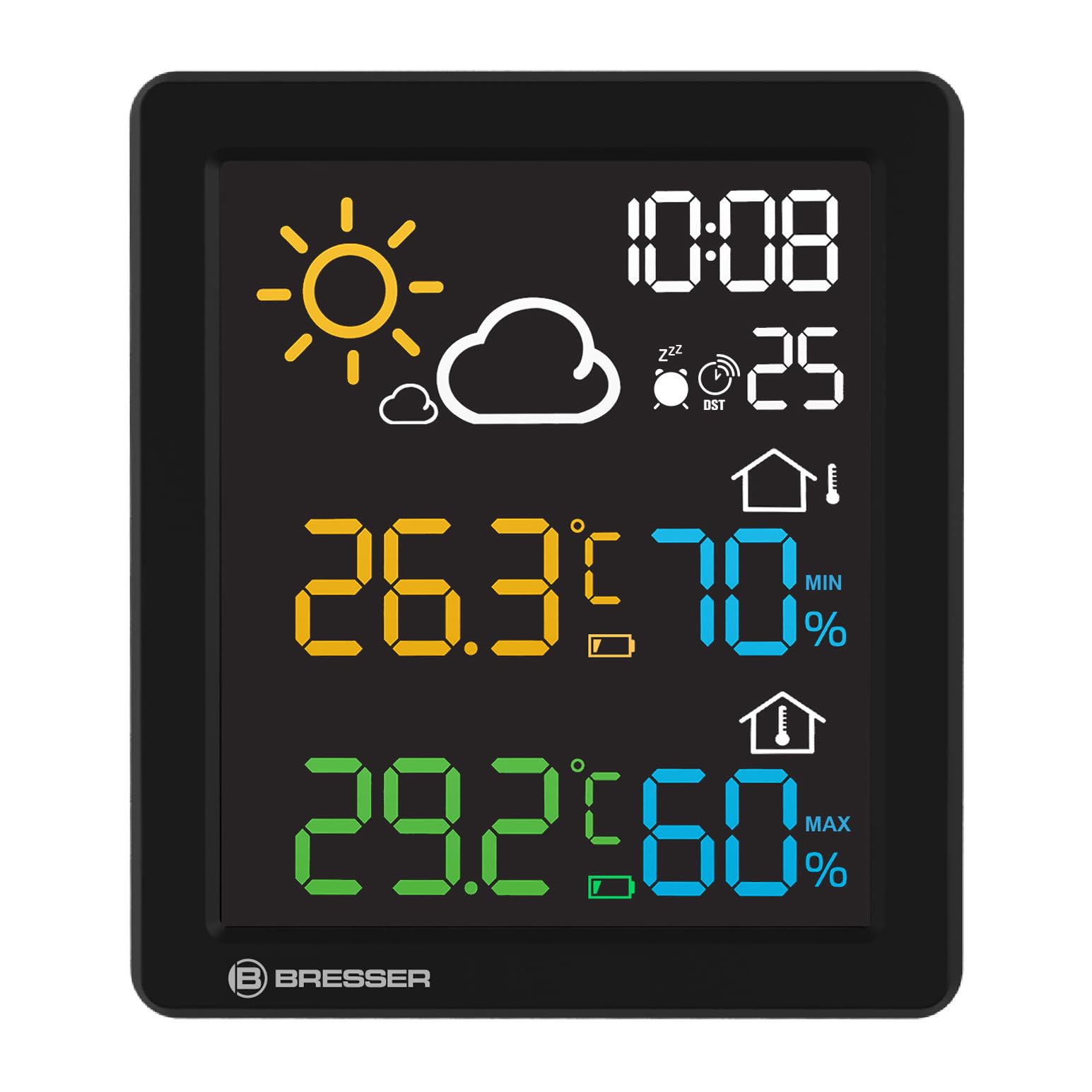 BRESSER MeteoCast Pico Kleurenweerstation