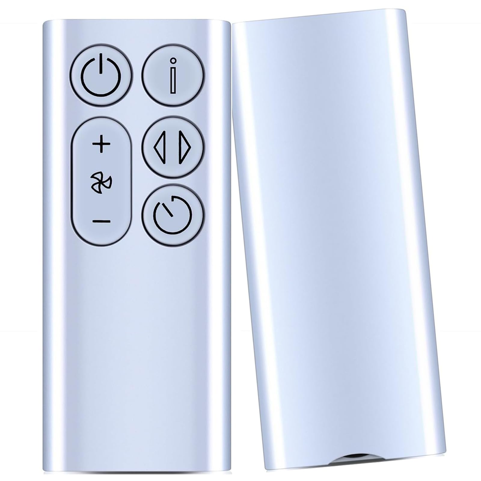 Replacement Fan Remote fit for Dyson BP01 Cool Fan Air Purifier, Silver