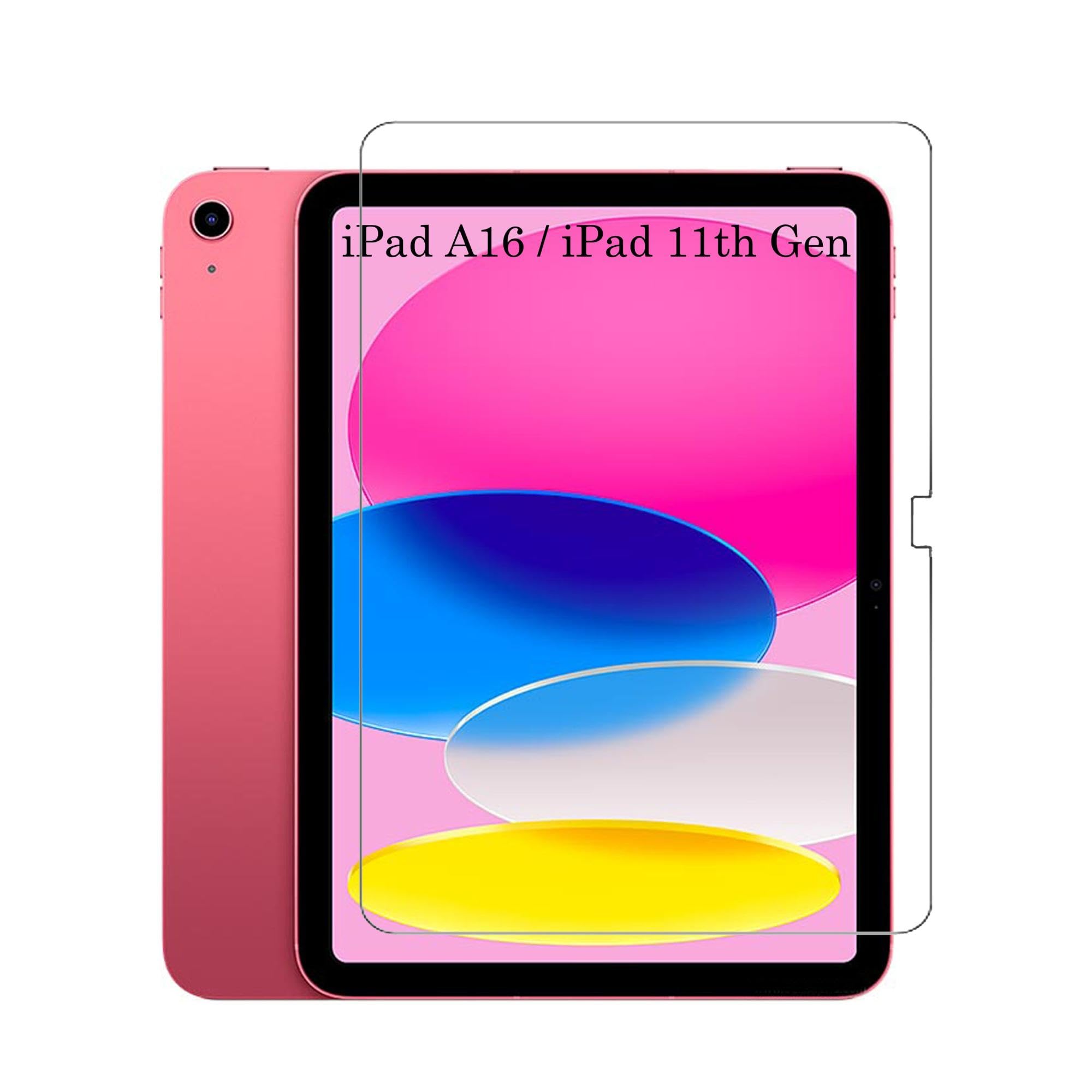 Erorex Tempered Glass Screen Protector Compatible with Screen Protector for iPad (A16) 11th 11inch Generation 2025 / iPad 10th 10.9 inch 2022, iPad 11th Gen 11" A3354, A3355,A3356