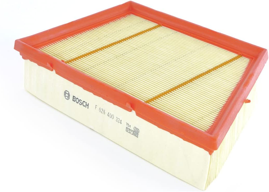 Bosch 0 Car Air Filter - Separates Particles from the Air Intake - Moisture-resistant plus High Tensile Strength