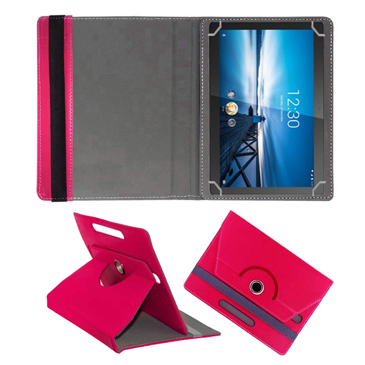 Fastway Rotating Leather Flip Case for Lenovo Tab M10 Tablet Cover Stand Pink (B07NTQLFPX) Amazon Price History, Amazon Price Tracker