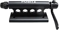 Positz Suporte de garfo de bicicleta de liberação rápida para rack de teto de carro, caminhão, transportador, quando viajar, transportar, armazenamento, serve para bicicleta híbrida de estrada MTB