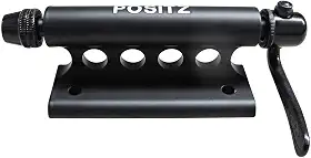 Positz Suporte de garfo de bicicleta de liberação rápida para rack de teto de carro, caminhão, transportador, quando viajar, transportar, armazenamento, serve para bicicleta híbrida de estrada MTB