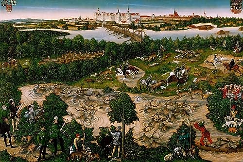Toile Lucas Cranach l'Ancien pour sublimer la décoration murale d'un salon moderne