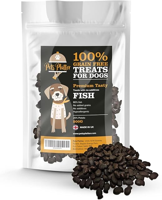 Pets Platter - Grain Free Training Treats - Fish - 500g