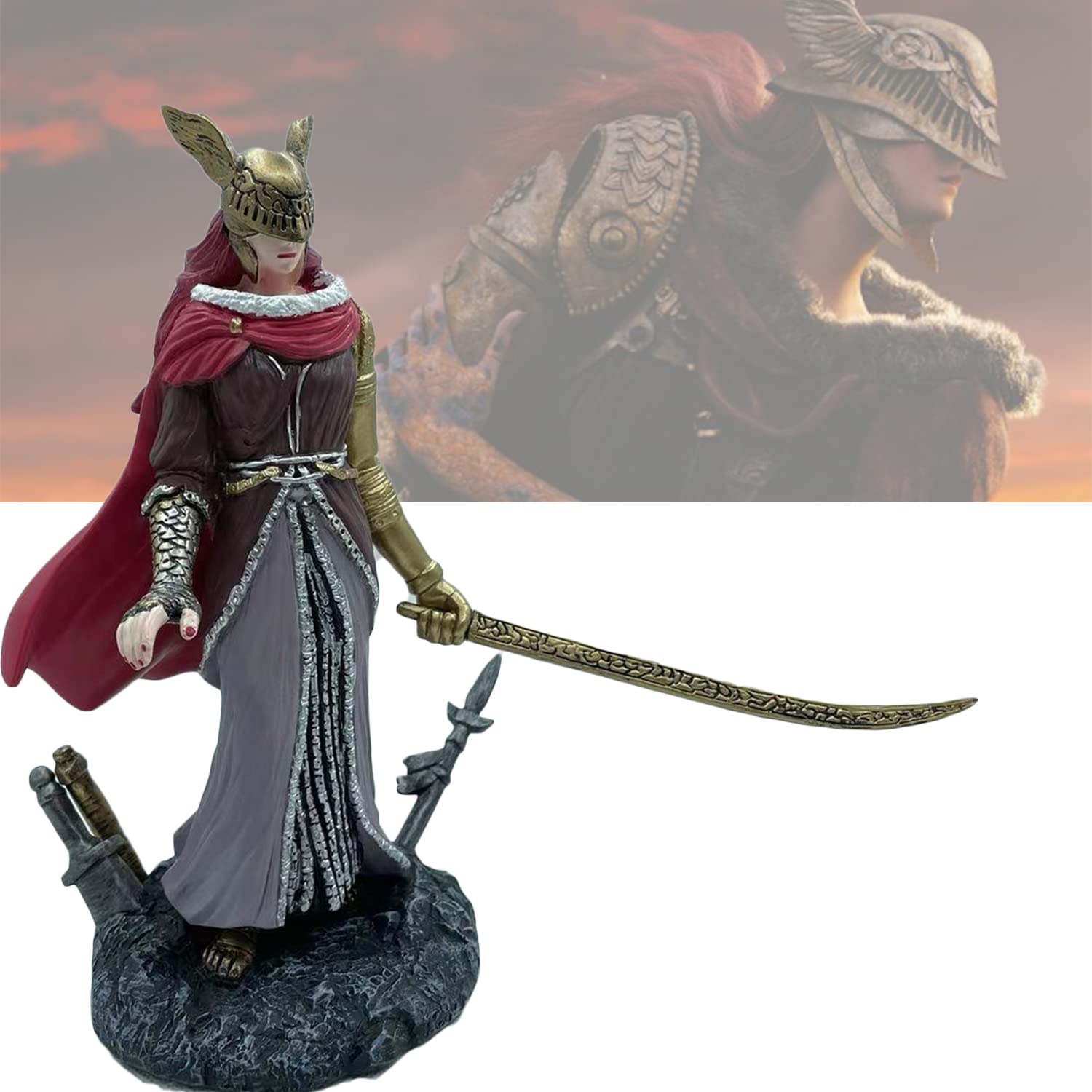 Buy THTYTO Elden Ring Figure, Mysterious Elden Ring Valkyrie Sculpture