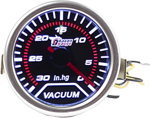Miniatura 26 de ESUPPORT 2" 2.047 in coche motor universal Psi Turbo Boost medidor humo tinte Len LED Boost PSI Gauge,Medidor de barra Boost,Medidor de temperatura