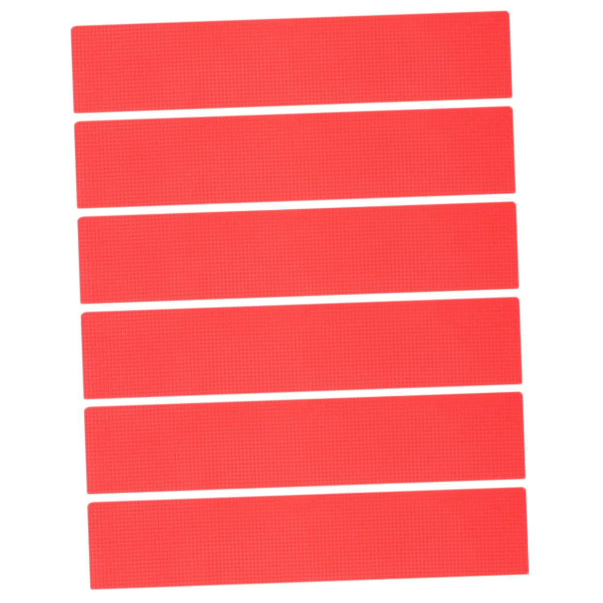 BESTonZON 6 Pack Soccer Field Markers PVC Markers for Sports Agility Training Temporary Court Lines for Soccer Basketball Courts