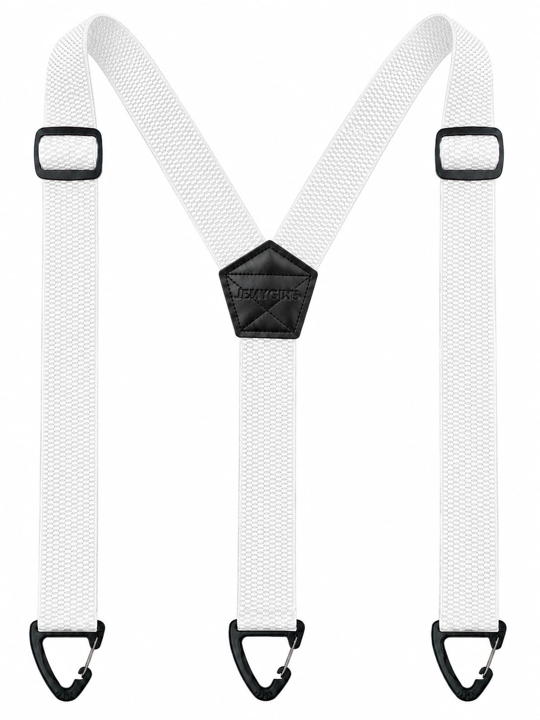 JEMYGINS Hidden Suspenders for Men Under Clothes with 3 Snap Loop (1.5" Wide)