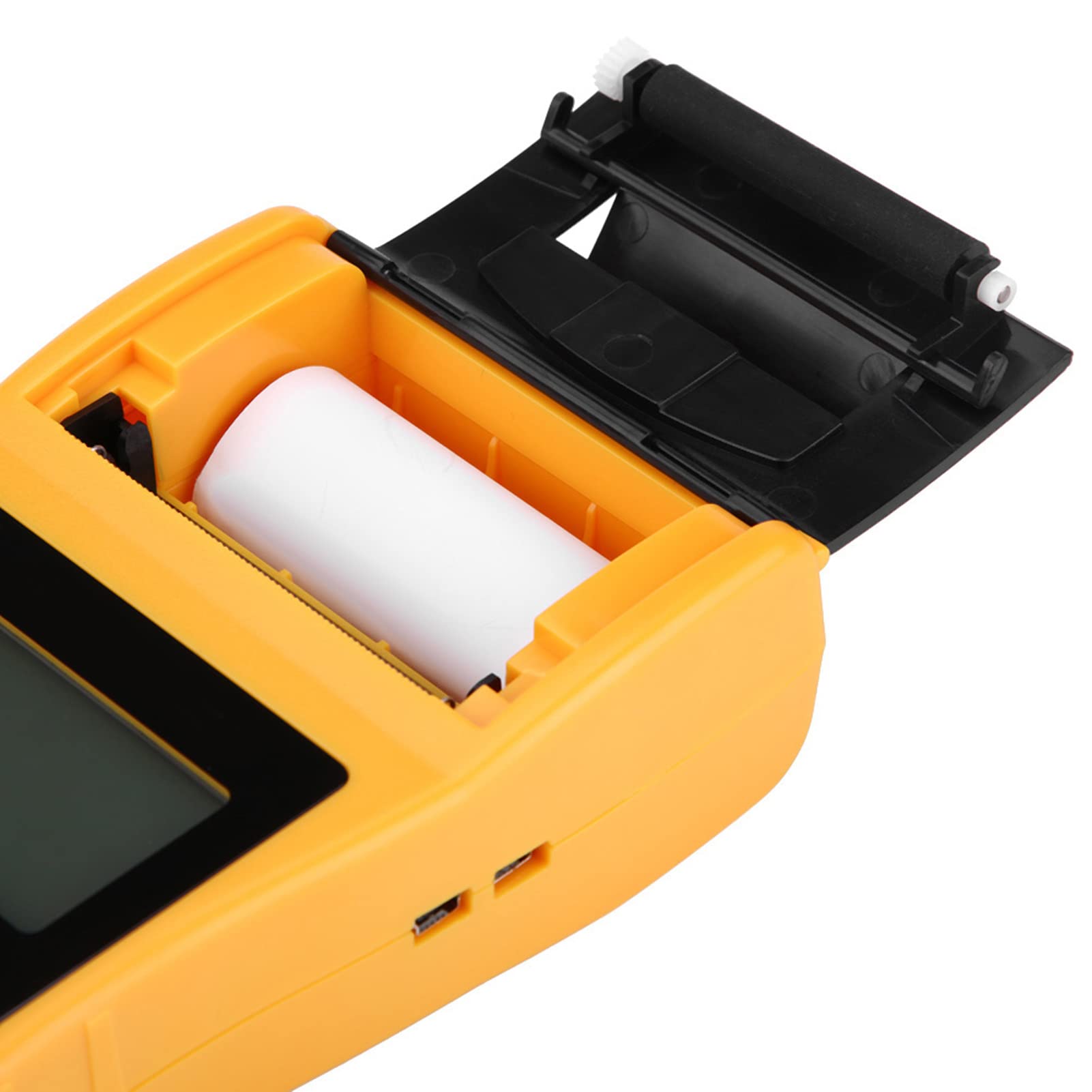 Tbest Testeur de Batterie 12 V Analyseur de Batterie Numérique Charge Conductance Automobile Imprimante Intégrée Protection de polarité Inversée Multilingue pour Système de Voiture 12