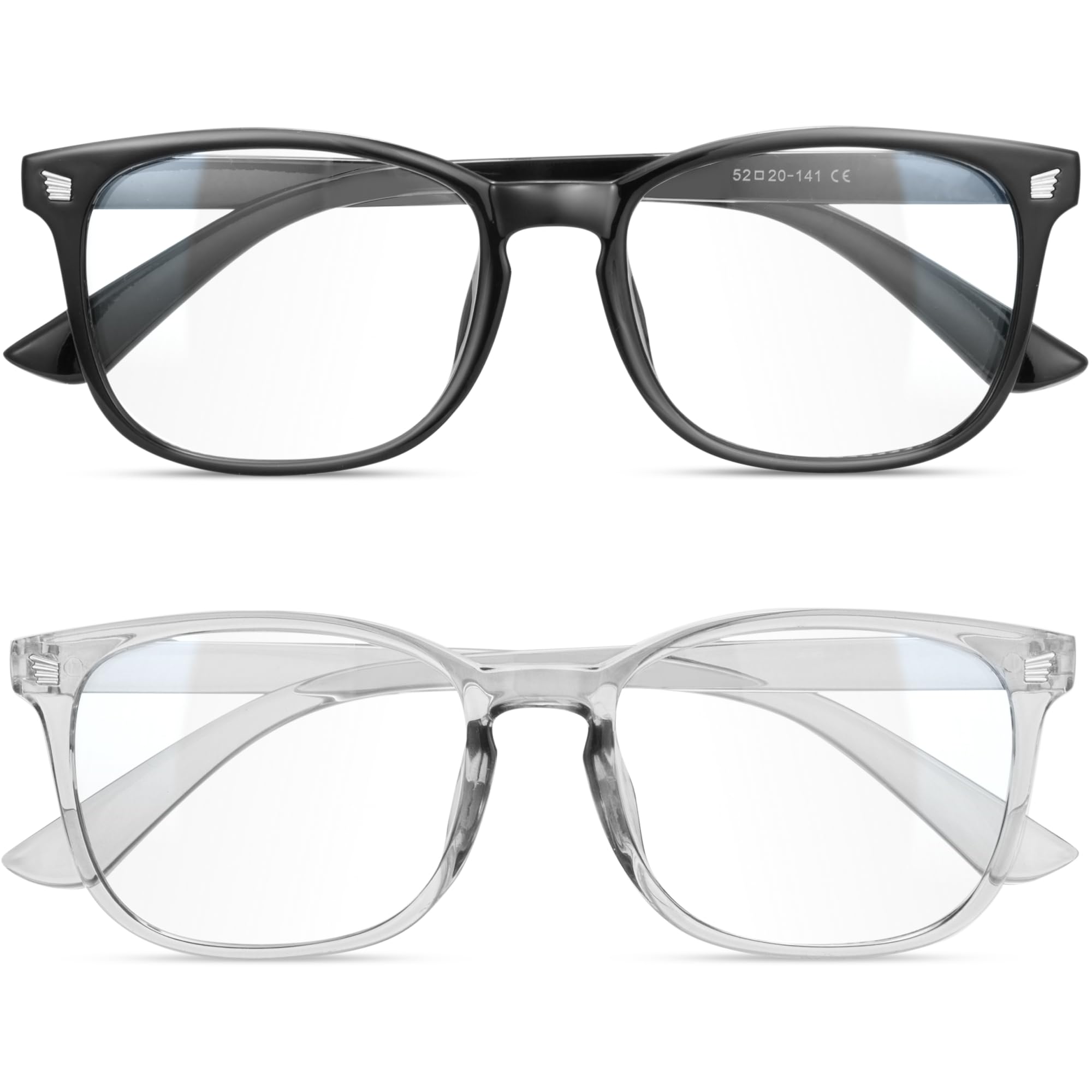 Gaoye Blue Light Glasses for Computer &amp; Gaming - Anti UV Ray Lenses, Scratch-Resistant &amp; Comfort Fit