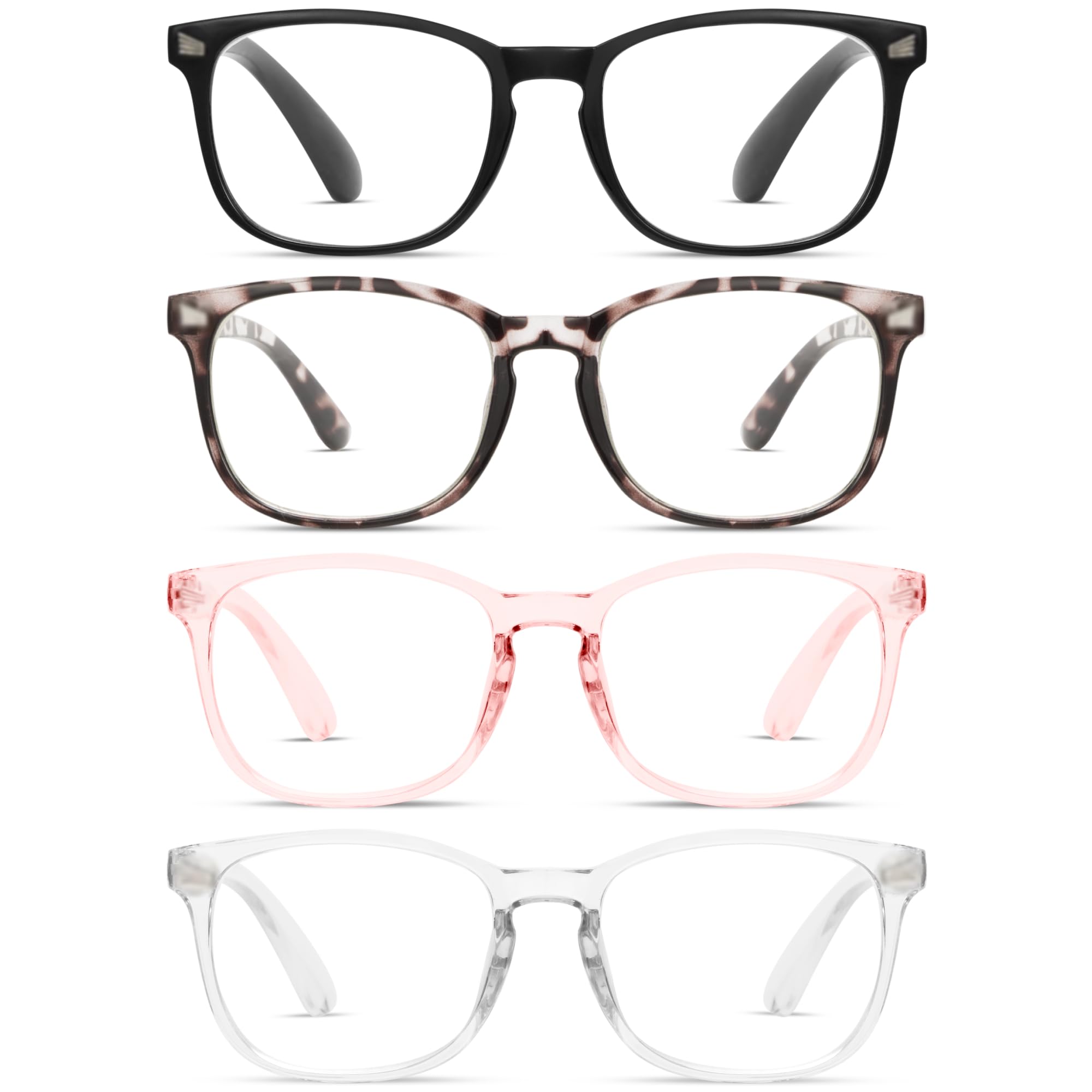 CCVOO Reading Glasses for Women/Men, Eyeglasses, Blue Light Readers for Women/Men, Computer Eye Glasses, Cheaters