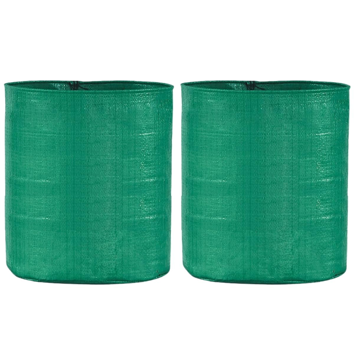 MAHIRA HDPE Poly UV Protected Round Nursery Plants Grow Bags 15x18 Inches Pack of 2 Green Colour Suitable for Terrace and Vegetable Gardening (B0D9Y24P85) Amazon Price History, Amazon Price Tracker