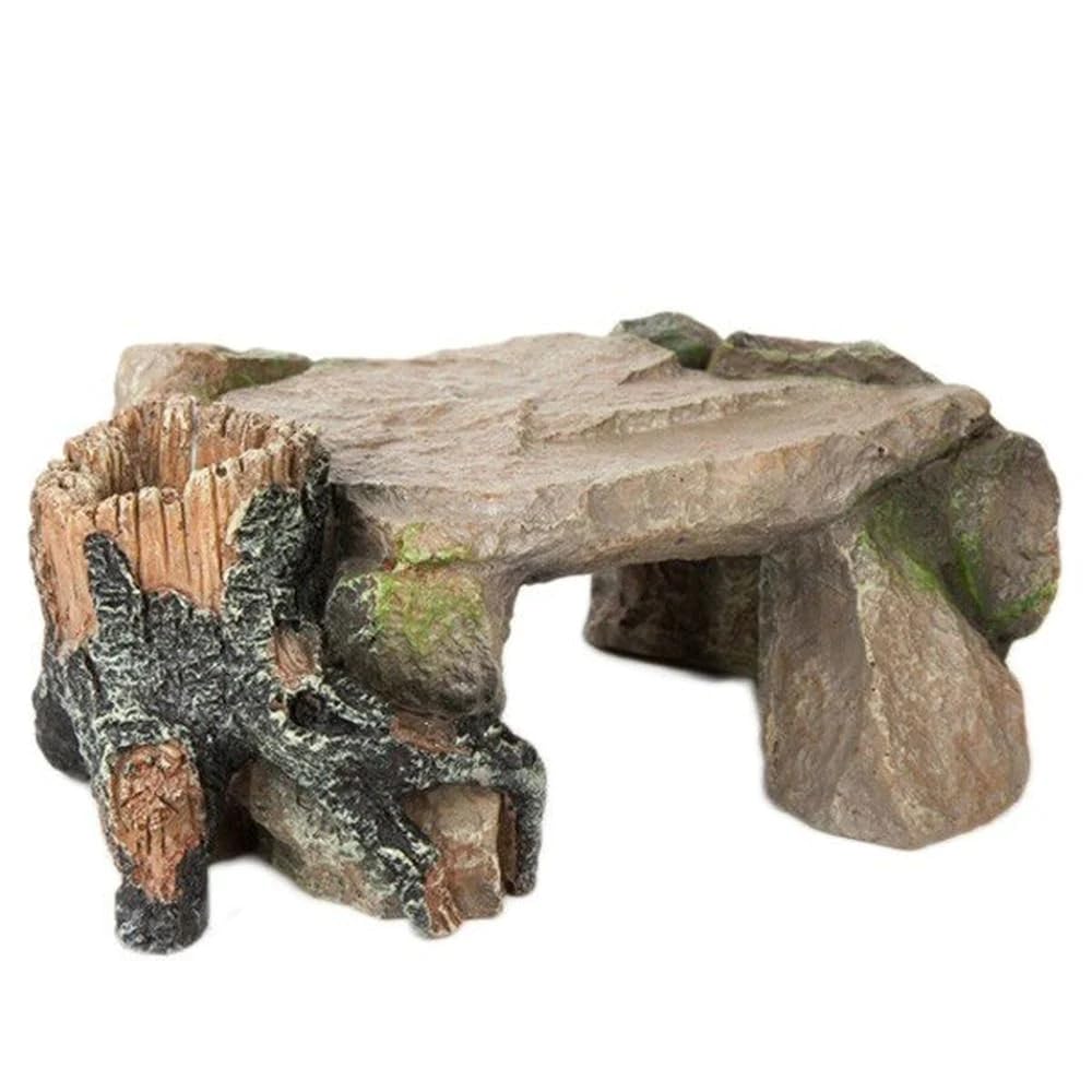Aquarium Ornament Flintstone Hiding Cave