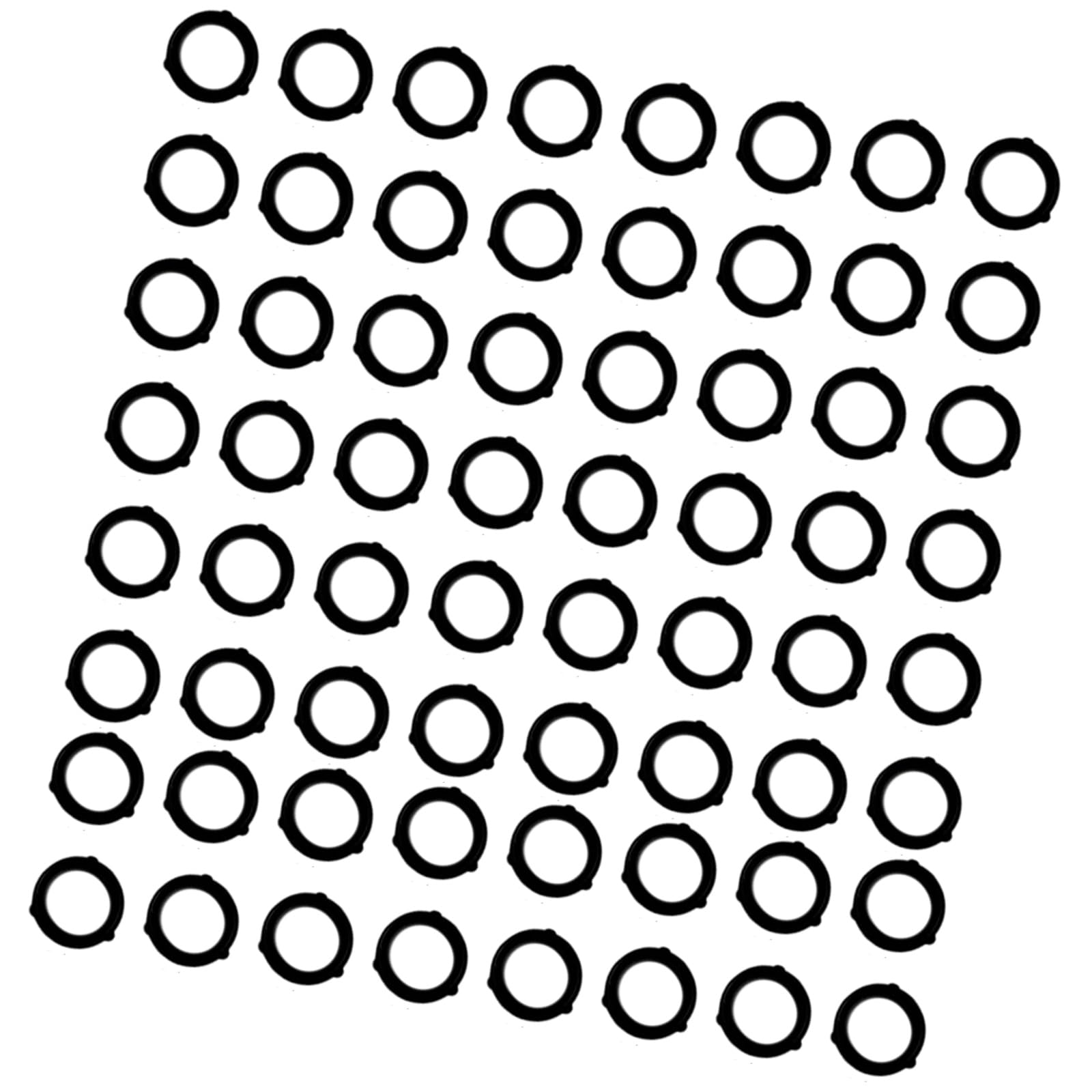 100Pcs Faucet Joint Gasket Leakproof Seals High-Temperature O Rings for Bathroom Plumbing & Industrial Machinery Faucet Joint Water Stop Gasket