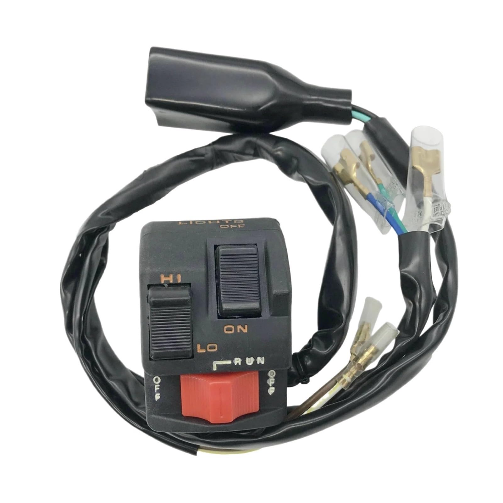 Compatible con HONDA ATC350X ATC 350X 1985 1986 INTERRUPTOR DE LUCES DE FARO ON OFF RUN KILL