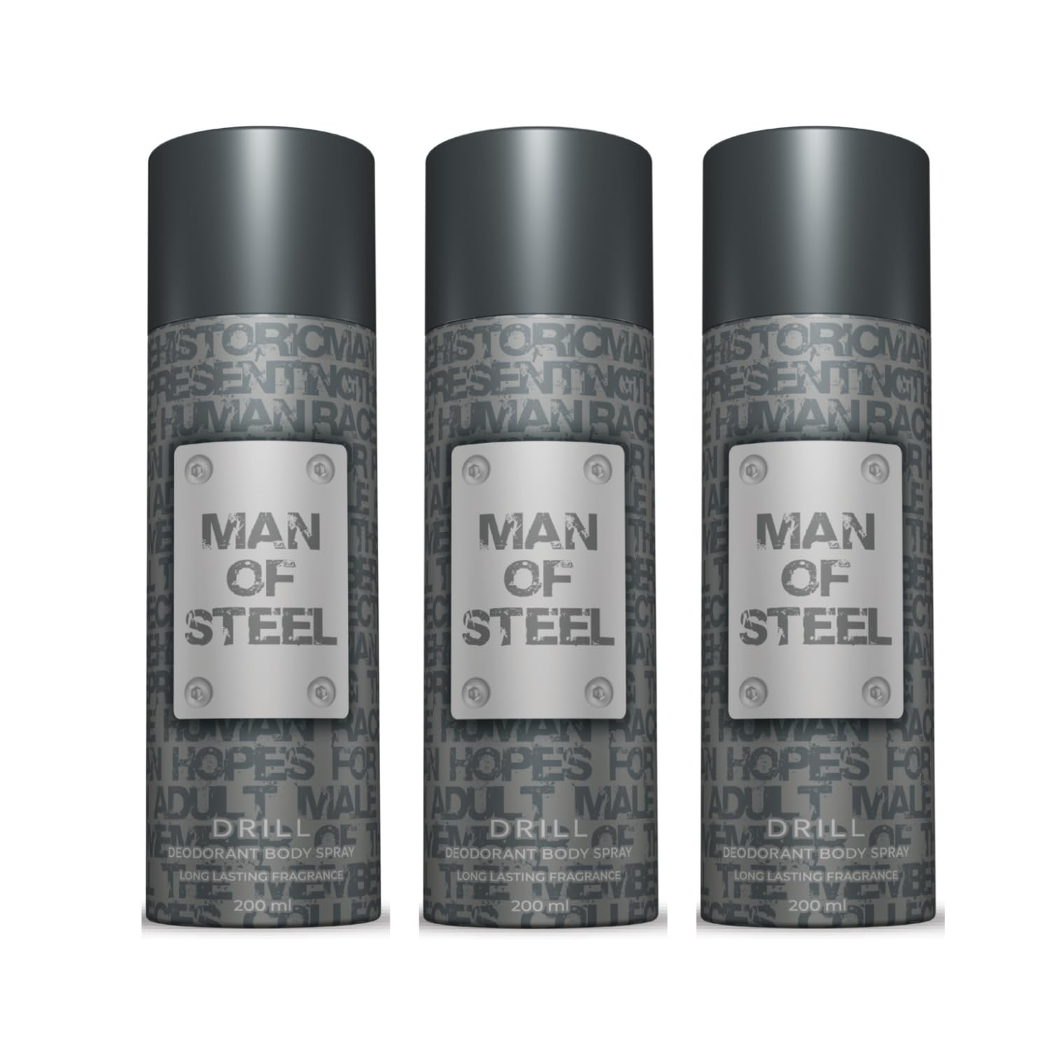 Denver Drill Deodorant Body Spray - 200ML Each, Pack of 3 | Deodorant For Men Denver Drill Deodorant Body Spray - 200ML Each, Pack of 3 | Deodorant Fo