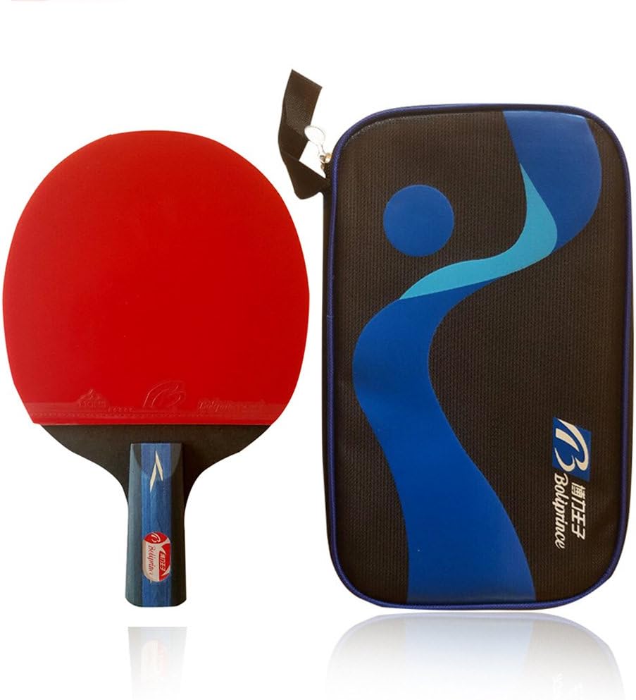 Boliprince Professional Five Plies Carbon Fiber Table Tennis Racket Chinese Ping Pong Paddle
