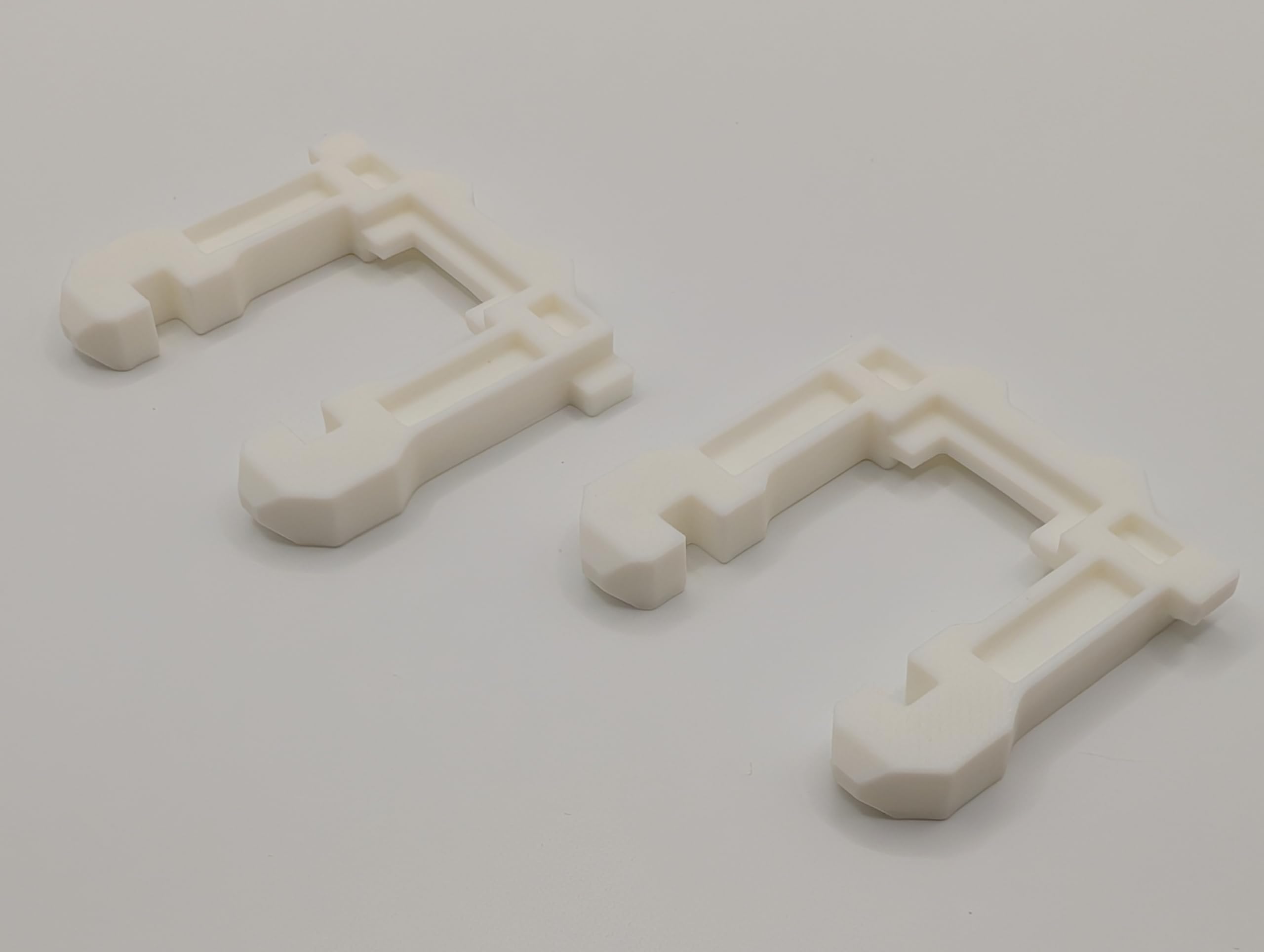 2pcs Soft Close Drawer Clips for Cooke & Lewis, 2 Piece Repair Kit, Fits B&Q IT Kitchens MFI, 2X White Front Clips - Image 3