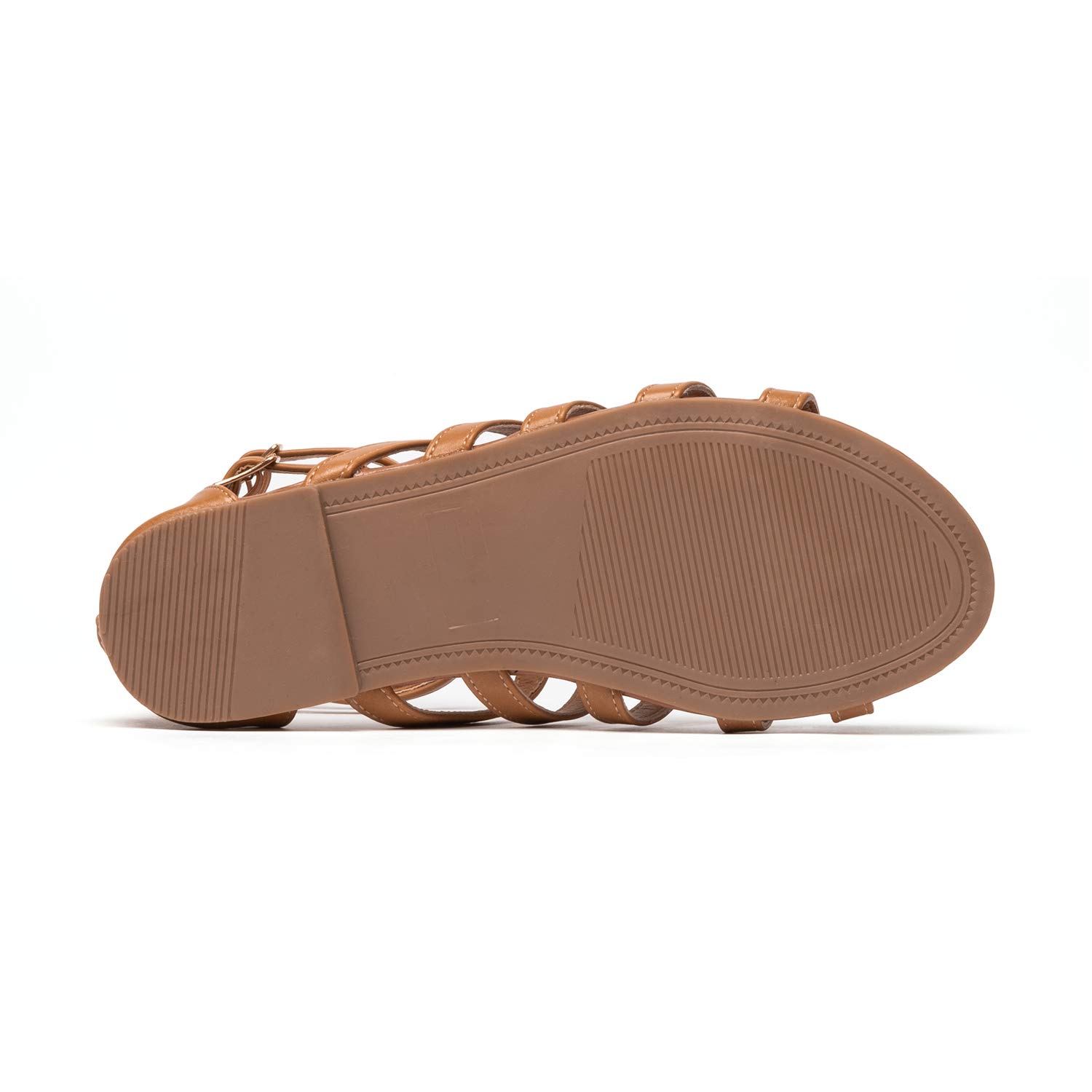 katliu Sandales Femme Plates Spartiates Confortables Été avec Brides pour Plage Vacances et Quotidien 36-41