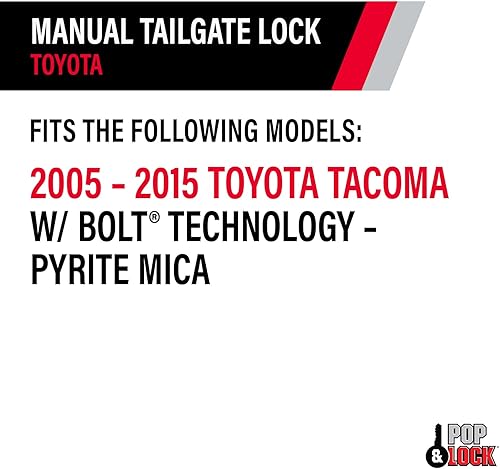 Miniatura 32 de Cerradura manual para puerta trasera, de la marca Pop & Lock, para automóviles, Super blanco