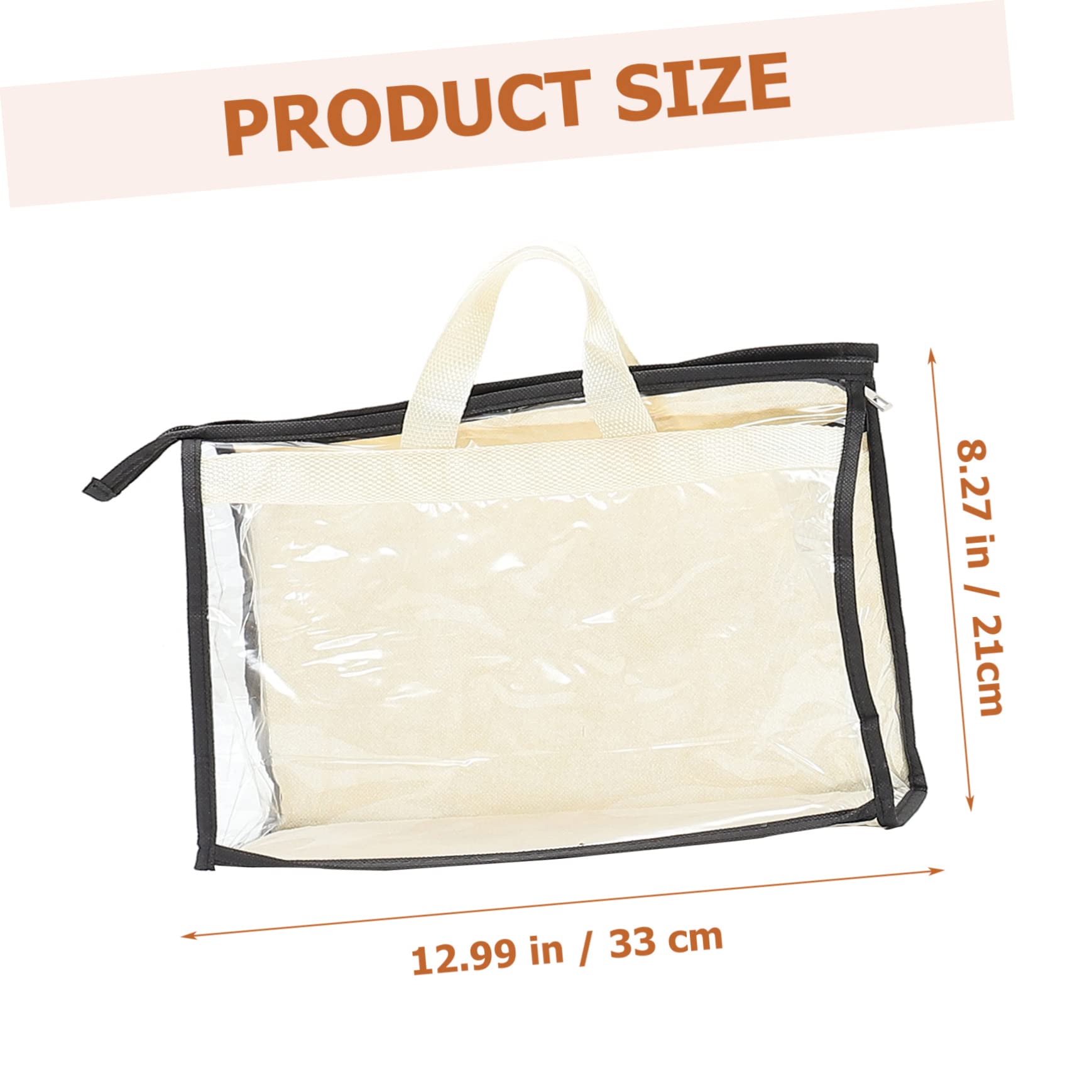 Ciieeo Organizador de Bolsos Transparente de PVC para Armario, 15 Piezas