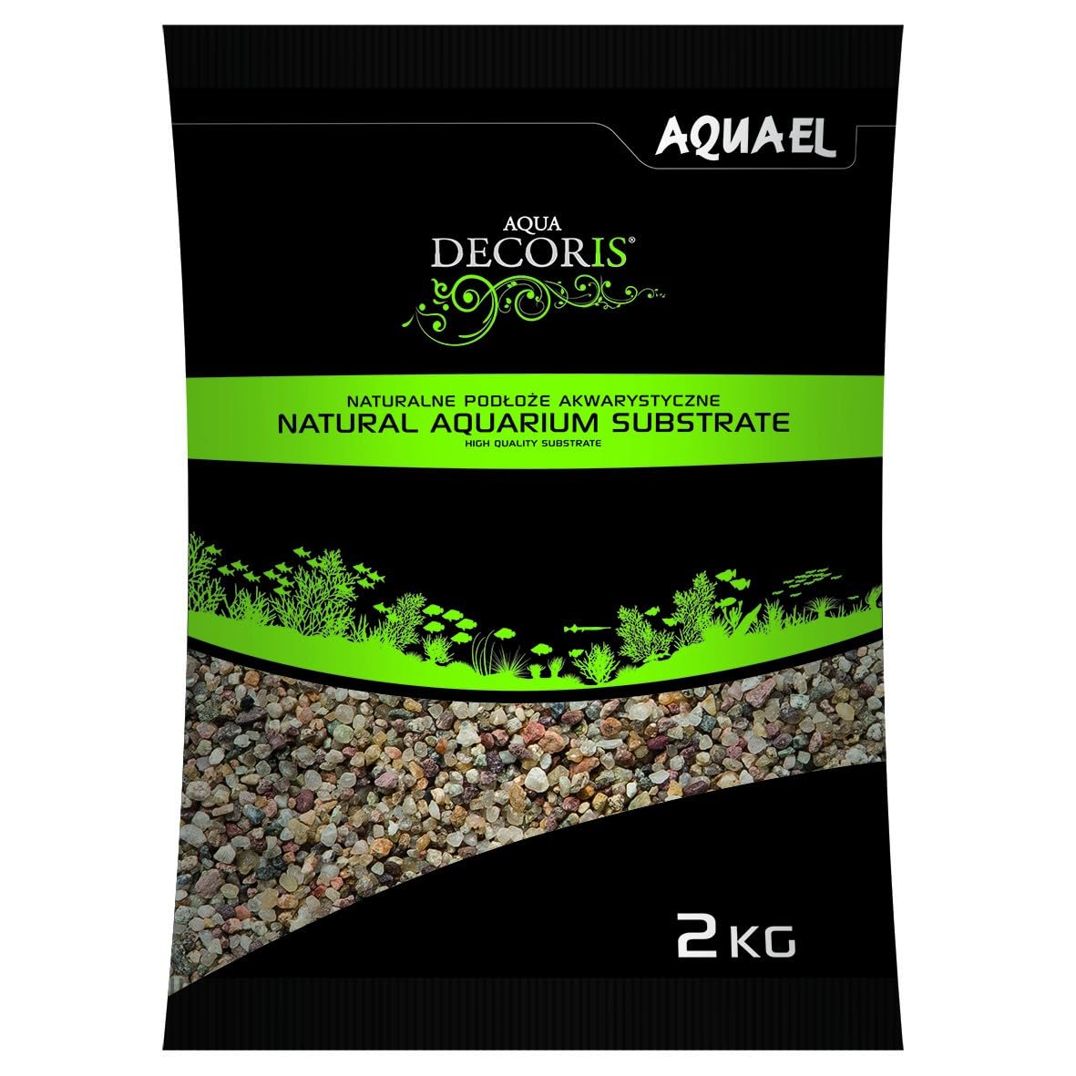 Ghiaia Naturale Multicolore 1,4-2 mm -2 kg