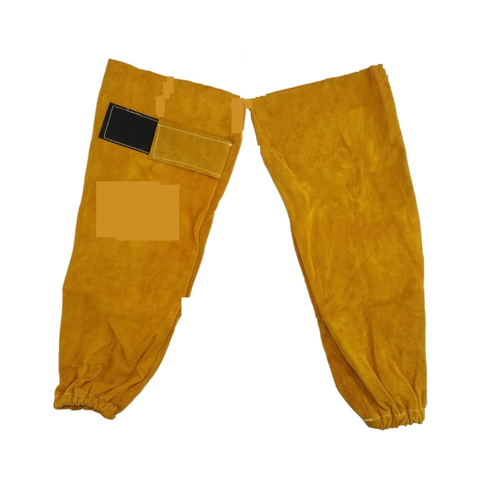 Welding Supplies Professional Welder Arm Sleeve 48cm 19,Welding Protection SleevesElastic Cuff, Heat Resistant,Leather Welding Work Sleeve