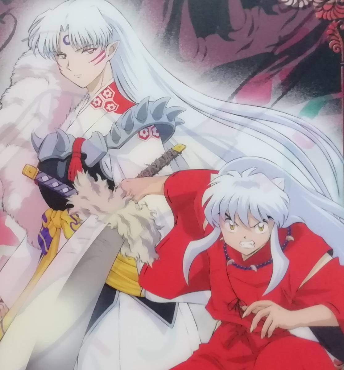 Amazon Co Jp 犬夜叉 ジャンボ クリアカード 犬夜叉 殺生丸 奈落 高橋留美子作品 Jumbo Clear Card 文房具 オフィス用品
