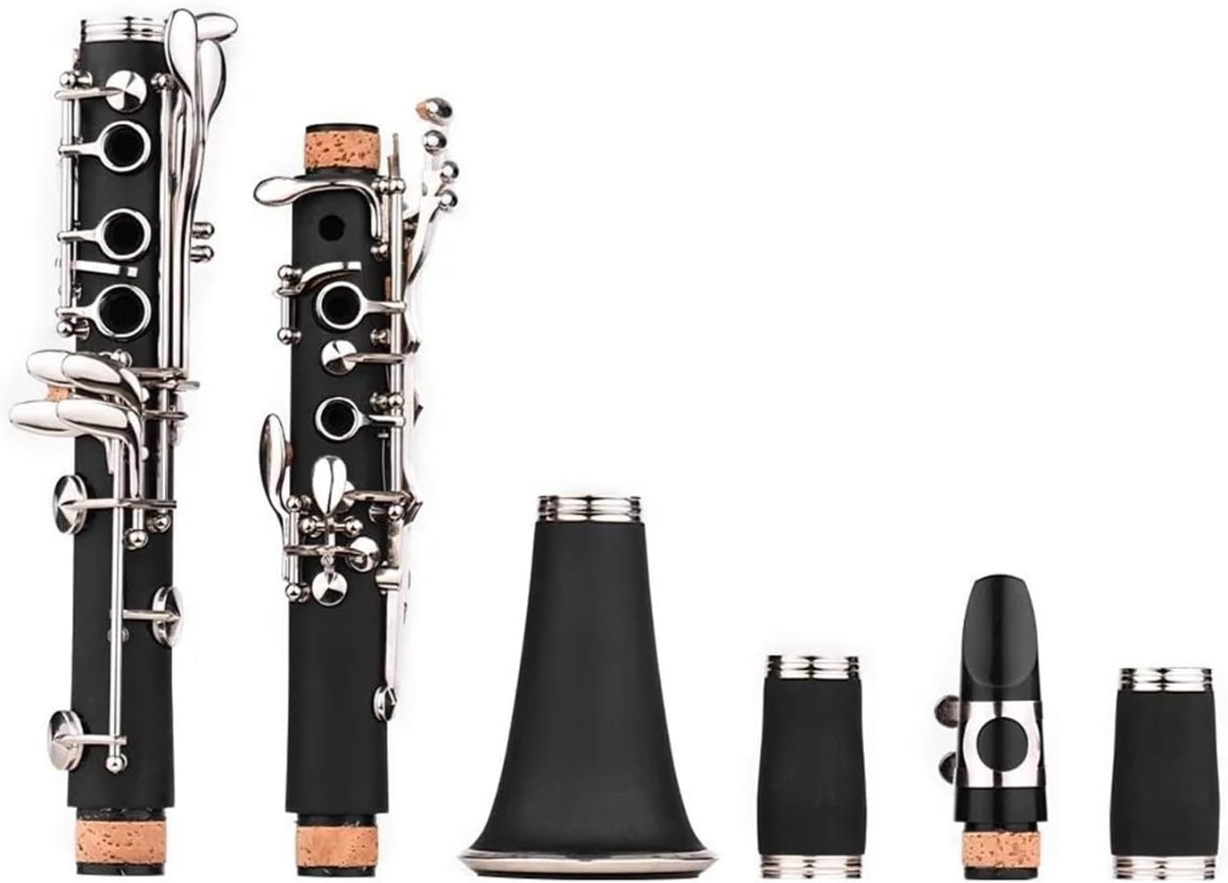 Clarinet ABS 17 Key BB Flat Soprano Binocular