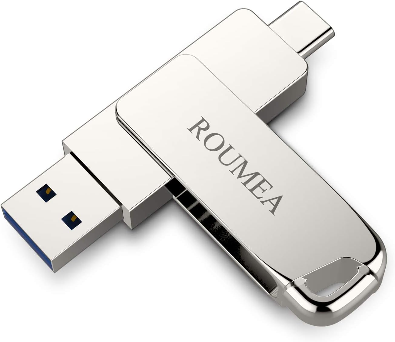 ROUMEA 256GB USB Type C Flash Drive Dual USB 3.2 Thumb
