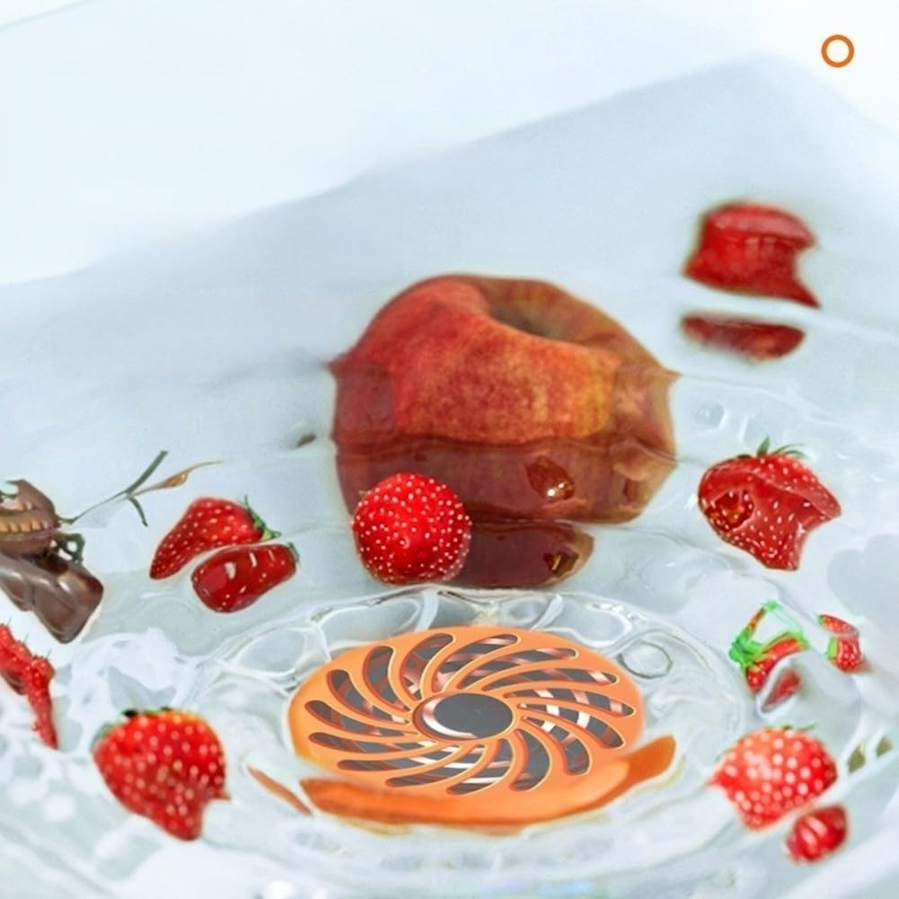 1 Packung Obst Gemüse Reiniger mit Hydroxyl für Ion Tech für 99,99% Reinigung von Fleisch und Meeresfrüchten Kabelloses Design Weiß 10x10x8cm für Küche