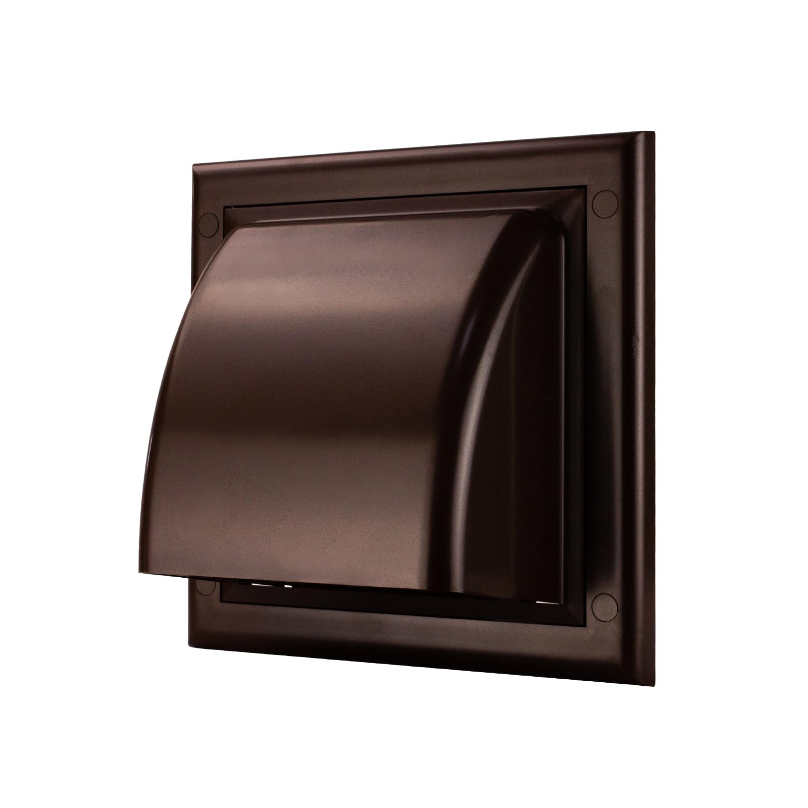 Ventilation Grille Weather Protection Cover Exhaust Hood Ventilation Pipe ABS Diameter 80-160 MKK Diameter 100 mm Brown