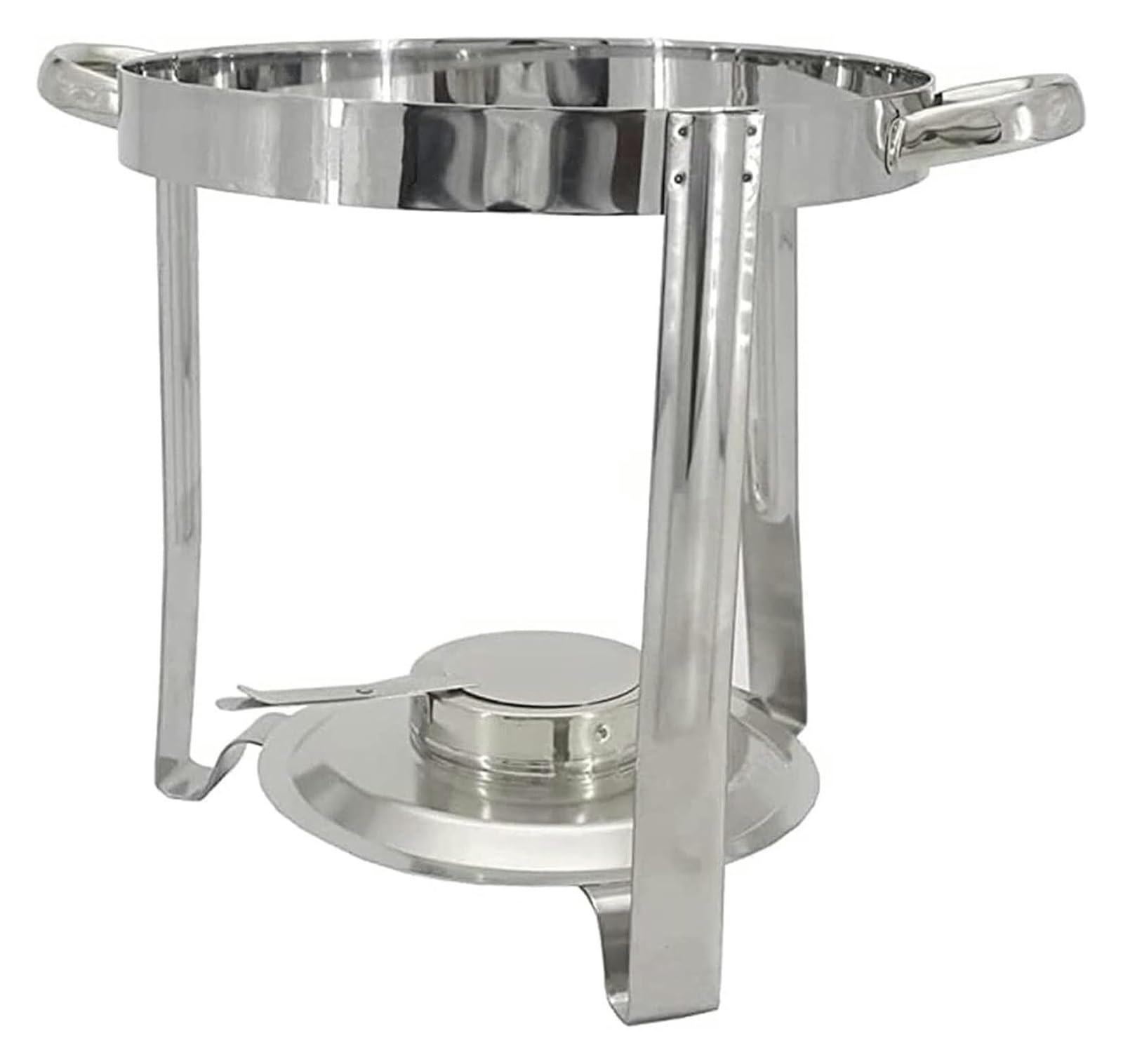 Zuppiera Elettrica, Bollitore per Zuppa, Set da buffet for scaldavivande commerciale con bollitore rotondo for zuppa, pentola for acqua, coperchio e contenitore for combustibile(11L)