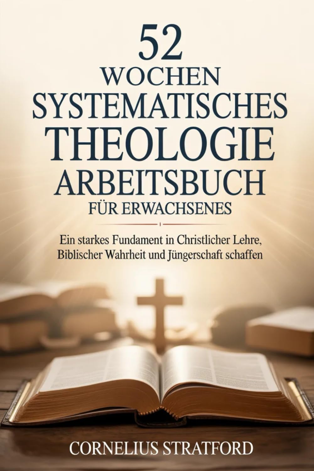 52 WOCHEN SYSTEMATISCHES THEOLOGIE ARBEITSBUCH FÜR ERWACHSENES: Ein starkes Fundament in christlicher Lehre, biblischer Wahrheit und Jüngerschaft schaffen